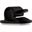 InLine 10er Pack Kabelmanager, mit Klebesockel, 2,8cm, schwarz