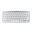 R-GO Tools Ergo Compact Tastatur AZERTY USB Englisch silber