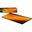 Cougar Gaming Mouse Pad 800 mm x 300 mm schwarz/orange