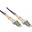 (€6,90*/1m) 1.00m InLine LWL Duplex Patchkabel 50/125 µm