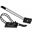 InLine Kabelbinder mit B&uuml;ndelklemme x64mm schwarz 10 St&uuml;ck