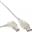 (&euro;1,63*/1m) 3.00m InLine USB2.0 Anschlusskabel USB A Stecker auf