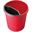 helit Papierkorb, 18 Liter, PE, rund, rot