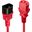 (€6,90*/1m) 1.00m Lindy IEC Verlängerungskabel IEC-Stecker