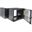 Intellinet Wandverteiler 15HE 540x450mm Schwenkrahmen schwarz