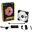 Corsair HD120 RGB LED mit Controller 120x120x25mm 800-1725 U/min