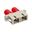 InLine LWL Kupplung Duplex ST/SC multimode beige Keramik-Hülse