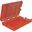 Inter-Tech AC Schutz-Box 1x 3,5" oder 4x 2,5" Kunststoff Rot