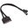 Phobya SATA Strom Y-Kabel intern auf 3Pin 5V und 12V 20cm - Schwarz