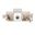 Digitus Keystone Modul RJ-45 Buchse via Verlegekabel Cat6a, 24er-Pack