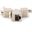 Digitus Keystone Modul RJ-45 Buchse via Verlegekabel Cat6a, 24er-Pack