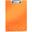 Leitz Klemmbrett-Mappe WOW, DIN A4, Polyfoam,orange-metallic