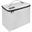 WEDO BigBox Cooler Kühltasche, 16,5 Liter, hellgrau