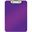 Leitz Klemmbrett WOW, DIN A4, Polystyrol, violett