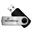 16 GB MediaRange Flexi-Drive schwarz/silber USB 2.0