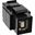 InLine USB 2.0 Snap-In Einsatz USB A Buchse/ B Buchse schwarzes