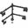 Startech MONITORARM ROTATABLE 360 -8KG