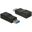 Delock Konverter USB3.1 Typ C St/Bu schwarz
