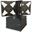 MediaRange CD Jewelcase 6Disc Black (5)R Leerhüllen,