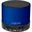 LogiLink Bluetooth Lautsprecher mit MP3-Player, blau