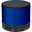 LogiLink Bluetooth Lautsprecher mit MP3-Player, blau