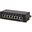 LogiLink Desktop Patch Panel Cat. 6A, 8-Ports, schwarz