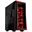 Silverstone Redline RL 06 GP LED rot mit Sichtfenster Midi Tower ohne
