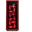 Silverstone Redline RL 06 GP LED rot mit Sichtfenster Midi Tower ohne