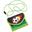 WEDO Brustbeutel "FUSSBALL", 3 Fächer, aus Polyester
