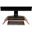 Terratec Holz drei Echtholz iMac & Monitor Stand