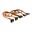 (&euro;9,80*/1m) 0.50m Delock SATA Y-Stromadapterkabel SATA Stecker
