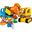 Lego Duplo-Bagger & Lastwagen