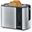 SEVERIN 2-Scheiben-Toaster AT 2589, Edelstahl, schwarz