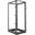 Intellinet 19" 4-Pfosten Laborgestell 26HE Flatpack. schwarz