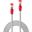 (€9,80*/1m) 0.50m Lindy Cat. 6 Crossoverkabel S/FTP RJ45 Stecker