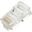 Lindy RJ45 Stecker UTP Cat.5e, Patchkabel Crimpstecker, 10er-Pack