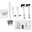 Ergotron LX-Dual-Stacking-Arm 40", 9,1kg weiss