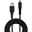 Lindy USB an Lightning Kabel, schwarz 0.5m