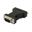 Techly DVI Adapter, VGA Stecker auf DVI Buchse