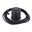 Alphacool Powerbutton mit Taster 19mm rot beleuchtet - Deep Black