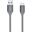 Nevox USB Type C zu USB 3.0 Datenkabel, Nylon geflochten, 2 m