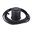Alphacool Powerbutton mit Taster 19mm blau beleuchtet - Deep Black
