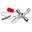 KNIPEX Profi-Key f&uuml;r g&auml;ngige Absperrsysteme, 90 mm