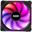 Azza Prisma Digital RGB 120x120x33mm 800-1600 U/min 31 dB(A) schwarz