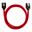 Corsair Premium Sleeved SATA-Kabel 60cm, rot