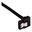 Corsair Premium Sleeved SATA-Kabel gewinkelt 60cm,schwarz