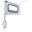 Braun HM 5100 WH MultiMix 5 Handmixer, weiss/grau