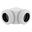 Corsair Hydro X Series XF Hardline 90&deg; 12mm OD Fittings Twin