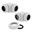 Corsair Hydro X Series XF Hardline 90&deg; 12mm OD Fittings Twin