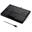 Perixx PERIBOARD-510 H PLUS ES, Mini USB-Tastatur, Touchpad, Hub,